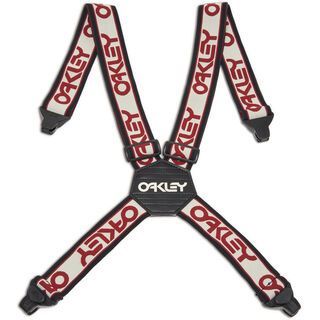 Oakley Factory Suspenders arctic white/iron red