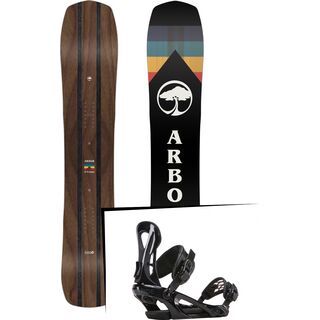 Set: Arbor A-Frame 2019 + Ride LX black