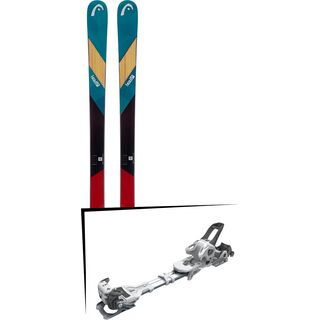 Set: Head Caddy 2019 + Tyrolia Ambition 12 AT solid white black