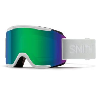 Smith Squad inkl. WS, white vapor/Lens: green sol-x mirror - Skibrille