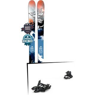 Set: Icelantic Nomad 105 Lite 2018 + Marker Alpinist 9 black/titanium