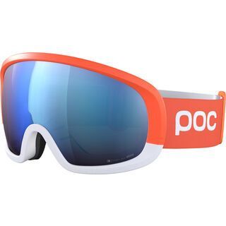 POC Fovea Mid Race Clarity Hi. Int. Partly Sunny Blue zink orange/hydrog. white