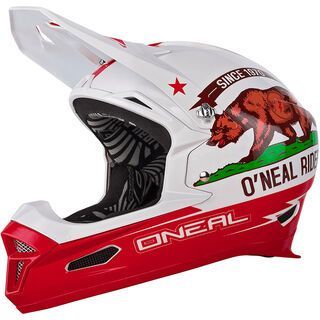 ONeal Fury RL Helmet California, white/red - Fahrradhelm