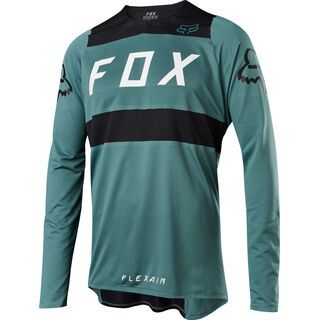 Fox Flexair LS Jersey, green/black - Radtrikot