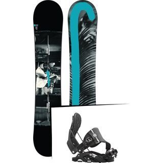 Set: Burton Custom Twin 2017 + Flow Nexus Hybrid (1513166S)