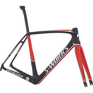 Specialized S-Works Tarmac Frameset 2017, carbon/red/met white - Fahrradrahmen