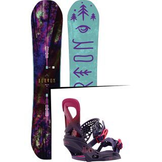 Set: Burton Deja Vu Flying V 2017 +  Lexa EST (1712837S)