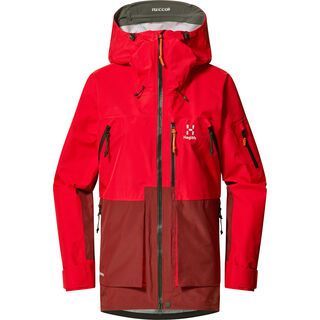 Haglöfs Vassi GTX Jacket Women bright red/carmine red