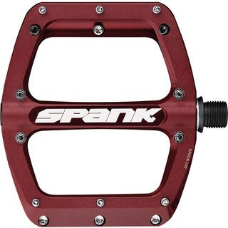Spank Spoon Reboot Flat Pedal - S red
