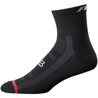 Fox Trail Sock 4", black - Radsocken