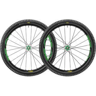 Mavic XA Elite 29 Boost, black/green - Laufradsatz