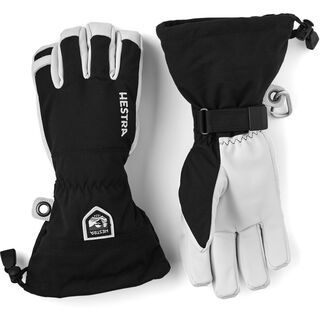 Hestra Army Leather Heli Ski 5 Finger black