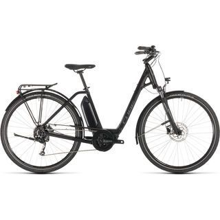 *** 2. Wahl *** Cube Town Sport Hybrid ONE 500 Easy Entry 2019, black´n´grey - E-Bike | Größe 50 cm