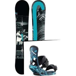 Set: Burton Custom Twin Flying V 2017 +  Mission EST (1712897S)