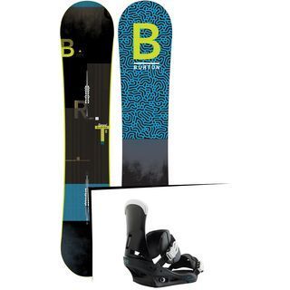 Set: Burton Ripcord Wide 2019 + Burton Custom black/multi