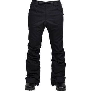 Nitro L1 Skinny Denim Pants, black overdye denim - Snowboardhose