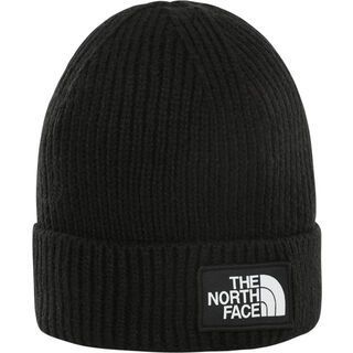 The North Face Youth TNF Box Logo Cuff Beanie tnf black