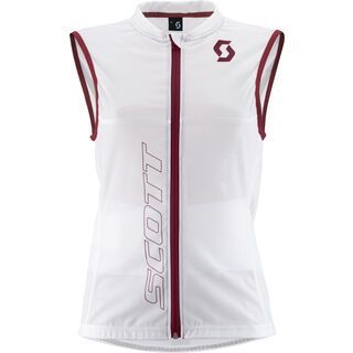 Scott Actifit Women's Light Vest, white/sangria purple - Protektorenweste