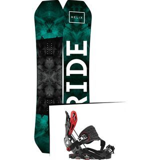 Set: Ride Helix 2017 + Flow Fuse-GT Hybrid (1718348S)