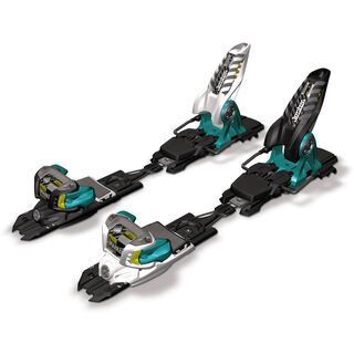 Marker Jester Schizo 16.0, 110 mm 2014, White/Black/Teal - Skibindung