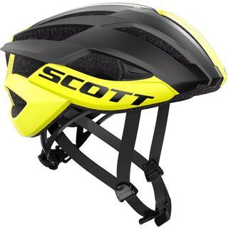 Scott Arx Plus Helmet, yellow black - Fahrradhelm