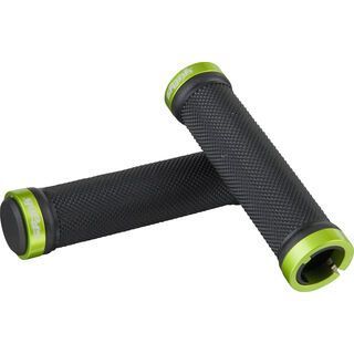 Spank Spoon Grips, black/emeral green - Griffe