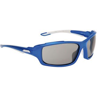 Alpina Callum VL, blue white/Lens: varioflex black - Sportbrille