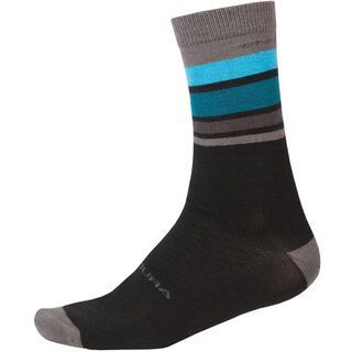 Endura BaaBaa Merino Stripe Sock schwarz