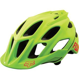 Fox Flux Optik Helmet, flow yellow - Fahrradhelm