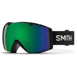 Smith I/O inkl. Wechselscheibe, black/Lens: sun green mirror chromapop - Skibrille