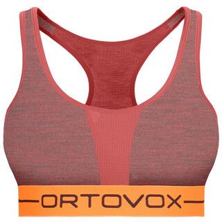 Ortovox 185 Merino Rock'n'Wool Sport Top W, blush blend - Sport BH