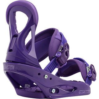 Burton Stiletto 2015, Purple - Snowboardbindung