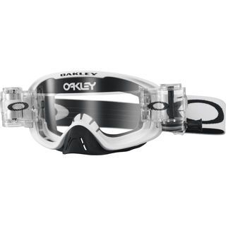 Oakley O2 MX, matte white/Lens: clear - MX Brille