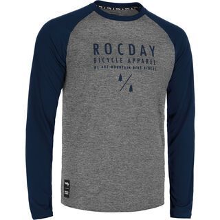 Rocday Manual Jersey melange / dark blue