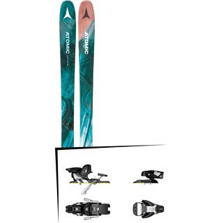 Set: Atomic Backland FR 102 W 2018 + Salomon STH2 WTR 13 black/white