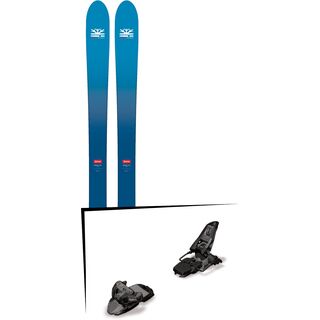Set: DPS Skis Wailer F106 Foundation 2018 + Marker Squire 11 black anthracite