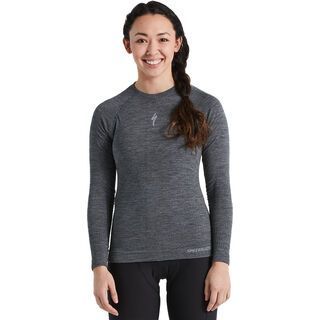 Specialized Women's Merino Seamless Long Sleeve Base Layer grey