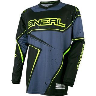ONeal Element Jersey Racewear, black/gray/hi-viz - Radtrikot