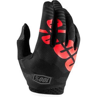 100% iTrack Youth Glove, black camo - Fahrradhandschuhe