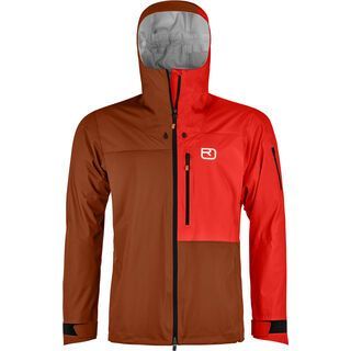 Ortovox 3L Ortler Jacket M bristle brown