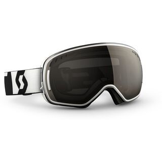 Scott LCG + Spare Lens, black white/solar black chrome - Skibrille