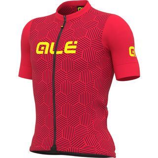 Ale Solid Cross Short Sleeve Jersey red