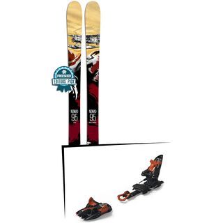 Set: Icelantic Nomad 95 2018 + Marker Kingpin 13 black/copper