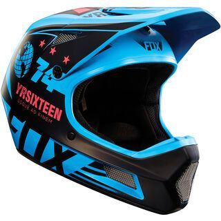 Fox Rampage Comp Helmet, blue - Fahrradhelm