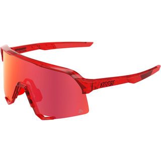 100% S3 Peter Sagan LE - HiPER Red ML Mirror translucent red