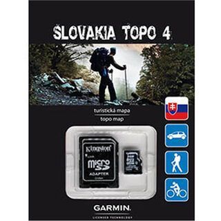 Garmin Topo Slowakei v4 (microSD) - Karte