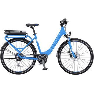 Scott E-Sub Comfort Unisex 2016, blue/white - E-Bike