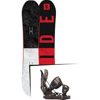 Set: Ride Machete GT 2017 + Flow NX2-Redwood 2017 - Snowboardset