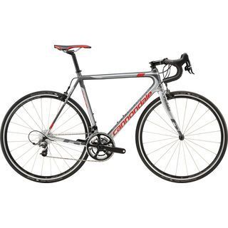 Cannondale SuperSix Evo Carbon Force, Racing Edition 2015, matte grey/red - Rennrad
