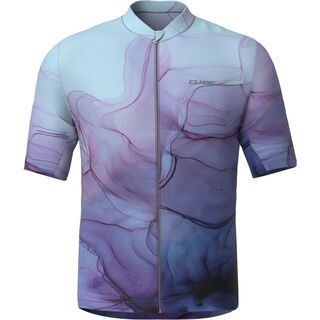 Cube Trikot CMPT Artline kurzarm blue´n´purple